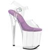Pleaser - FLAMINGO808 Sandale à bride à la cheville, Pole dance chaussures - Violet Product image